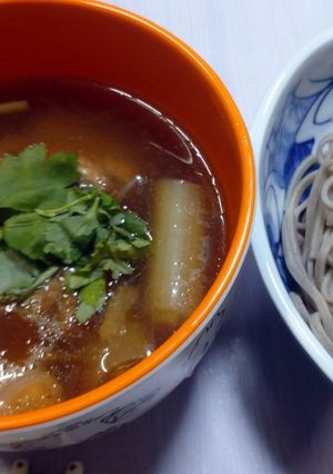 鴨せいろ蕎麦-レシピのメイン写真