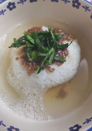 醤油麹焼きおにぎりで簡単お茶漬け-レシピのメイン写真