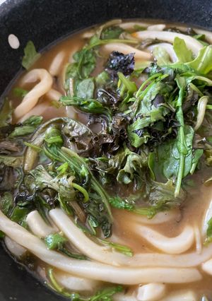 思い立った時にレンジでカレーうどん-レシピのメイン写真