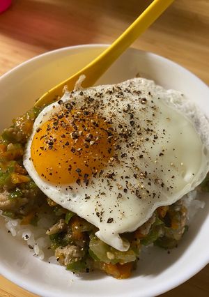 ひき肉ピーマンご飯-レシピのメイン写真
