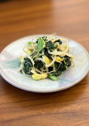 ほうれん草の醤油マヨ和え-レシピのメイン写真