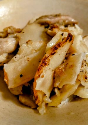 簡単！ポテトと鶏肉のガーリックバター炒め-レシピのメイン写真