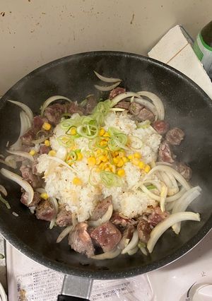 ペッパーランチ風ステーキライス-レシピのメイン写真