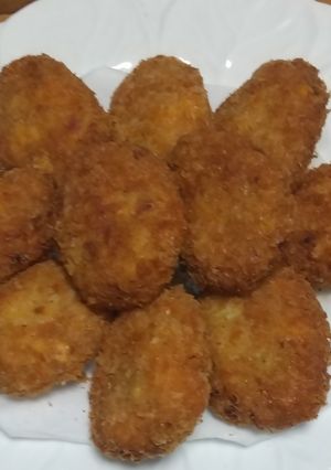 コーンと野菜のメンチカツ-レシピのメイン写真