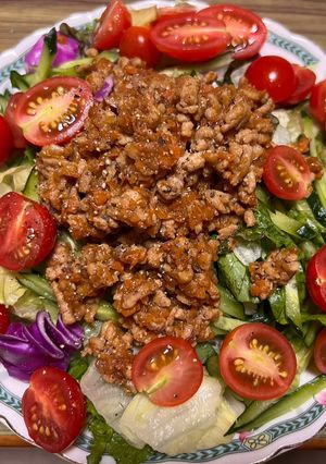 肉味噌ラーメンサラダ-レシピのメイン写真