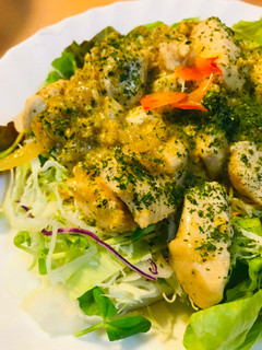 鶏肉のとろろ玉子とじ-レシピのメイン写真