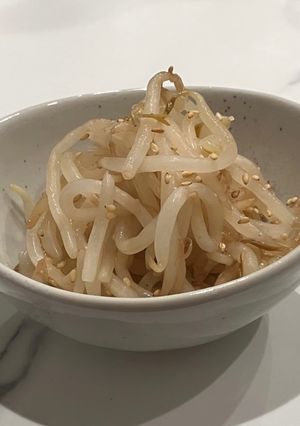 レンジでシャキシャキ「もやしのナムル」-レシピのメイン写真