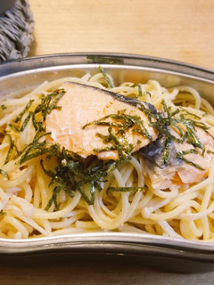飯盒(はんごう) たらこスパゲッティ-レシピのメイン写真