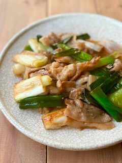 簡単!ねぎと豚肉の塩炒め/ねぎま風-レシピのメイン写真