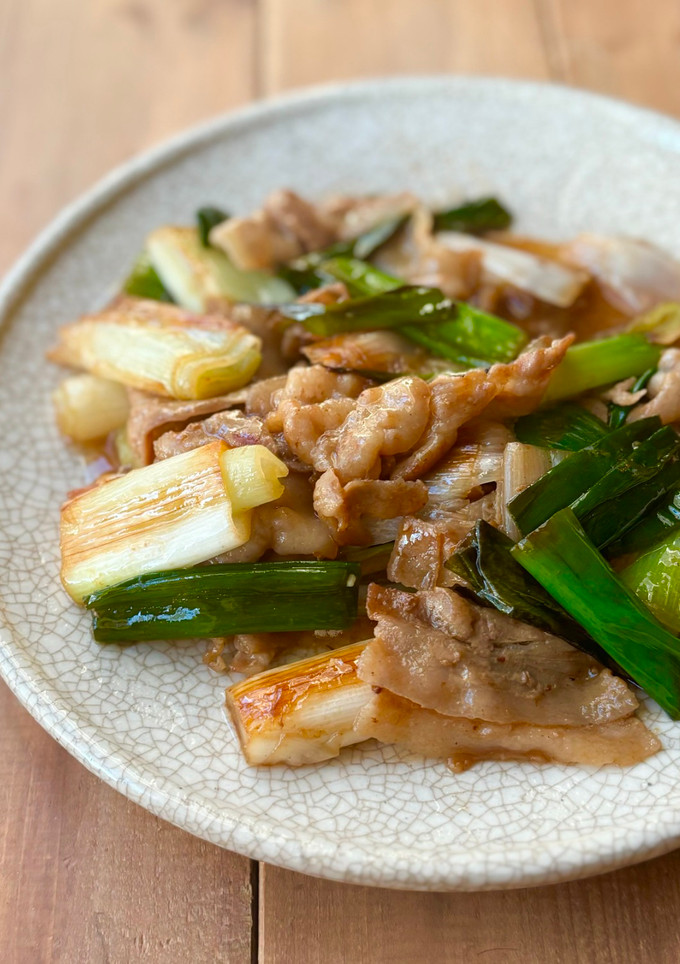 簡単！ねぎと豚肉の塩炒め／ねぎま風-レシピのメイン写真