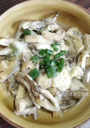 きのこ卵とじ-レシピのメイン写真