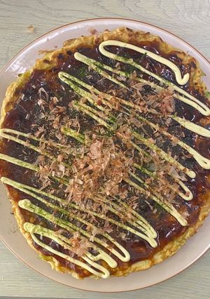 野菜の皮を使ったお好み焼き-レシピのメイン写真