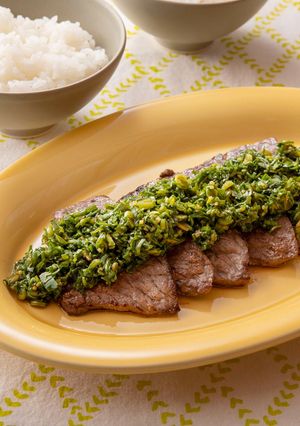 にらダレ牛焼き肉-レシピのメイン写真