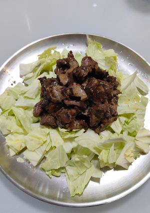 ◎◎砂肝のスパイス炒め(クミンベース)-レシピのメイン写真