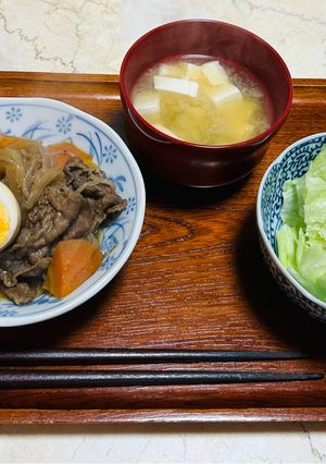 【健康介護】炊飯器で肉じゃが-レシピのメイン写真