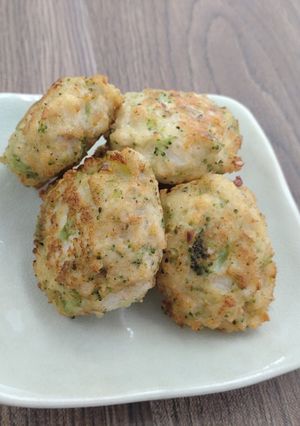 ブロッコリー入りチキンナゲット-レシピのメイン写真