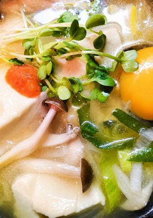 ༺簡単あったか湯豆腐🍲冷え性温活にも◎༻-レシピのメイン写真