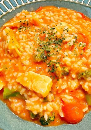 トマトジュースで簡単トマトリゾット-レシピのメイン写真