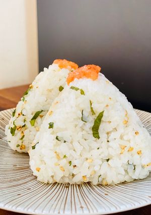 爽やか大葉の明太むすび-レシピのメイン写真