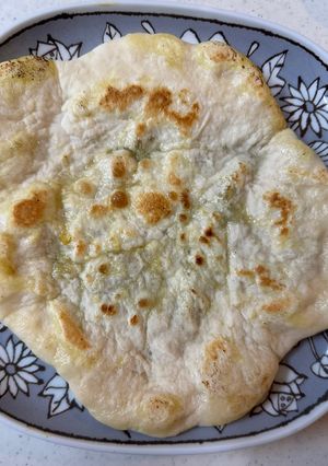 フライパンで焼く手作りナン-レシピのメイン写真