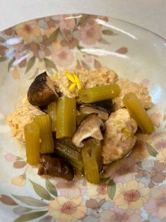 ふきと鶏団子の煮物-レシピのメイン写真