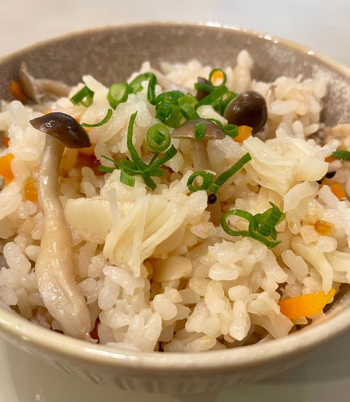 炊飯器に入れるだけ＊帆立の炊き込みごはん by ゆるねこ食養生