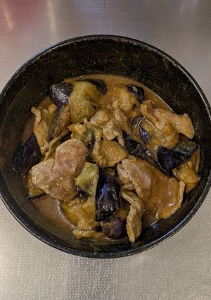 tacook豚バラと冷凍揚げなすのカレー-レシピのメイン写真