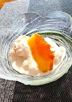 桃の手作りアイスクリーム-レシピのメイン写真