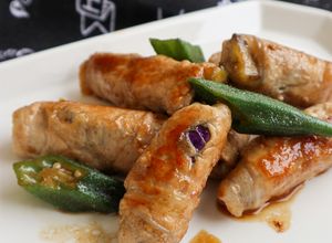 【管理栄養士考案】豚肉のしょうが巻き-レシピのメイン写真