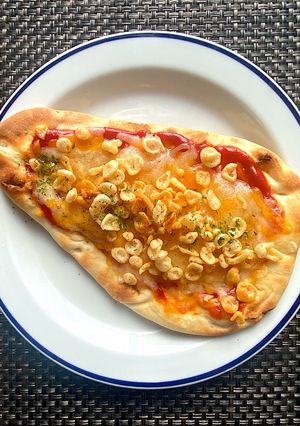 味噌ちょい足し　天かすピザ-レシピのメイン写真