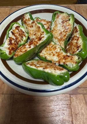 ピーマンの鶏胸肉詰め-レシピのメイン写真