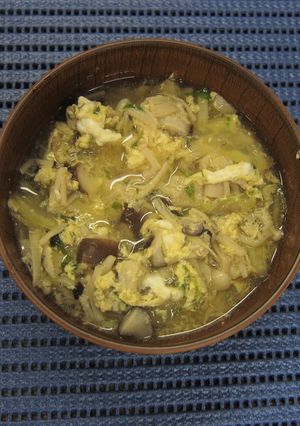 味付けきのことセロリのスープ-レシピのメイン写真