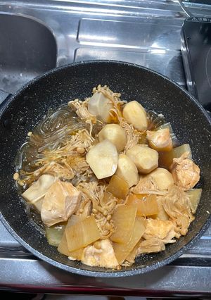 サトイモとダイコンの煮物-レシピのメイン写真