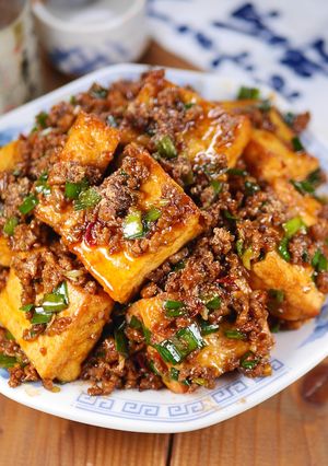 ニラと厚揚げの麻辣肉味噌炒め🤩-レシピのメイン写真