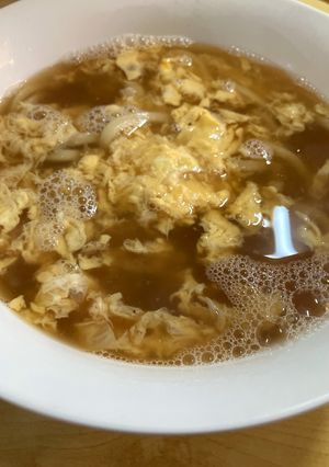 簡単💛九州味のかき玉うどん-レシピのメイン写真