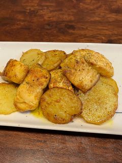 カレー塩で簡単!鯖とポテトのカレーソテー-レシピのメイン写真