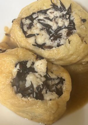 はんぺんとひじきのホッとする巾着😋-レシピのメイン写真