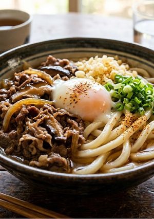 ぶっかけ肉うどん-レシピのメイン写真
