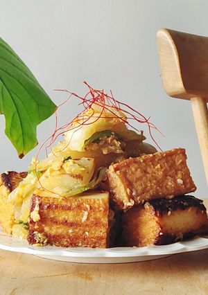 絶賛☆白菜と厚揚げピリ辛卵とじ☆節約弁当-レシピのメイン写真