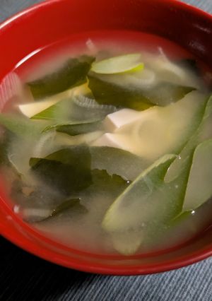 白だしの味噌汁-レシピのメイン写真