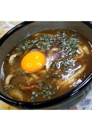 カレーが余ったら！カレーうどん★動画あり-レシピのメイン写真