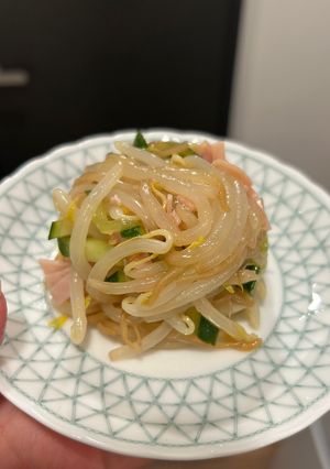 もやし・きゅうり・ハムの和え物-レシピのメイン写真