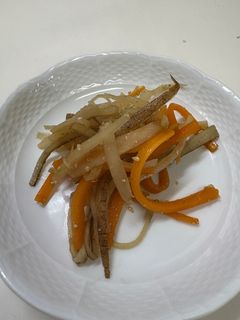 大根の皮のきんぴら-レシピのメイン写真