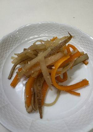 大根の皮のきんぴら-レシピのメイン写真