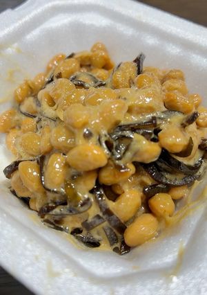 タレなしで旨い！納豆と昆布の佃煮和え-レシピのメイン写真