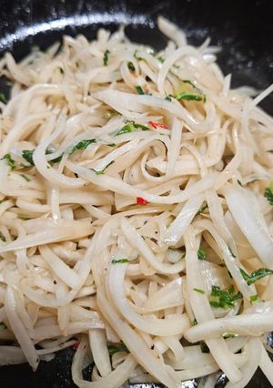 大根の葉のバルサミコ酢いため-レシピのメイン写真