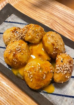 簡単!タレが美味しい😋鶏つくね-レシピのメイン写真