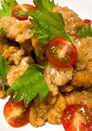 手作り鶏の唐揚げのおろしポン酢かけ-レシピのメイン写真