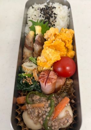 息子弁当20麻婆たまご⁈-レシピのメイン写真