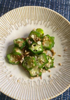 薬味に✨シャキシャキオクラの柚子胡椒あえ-レシピのメイン写真